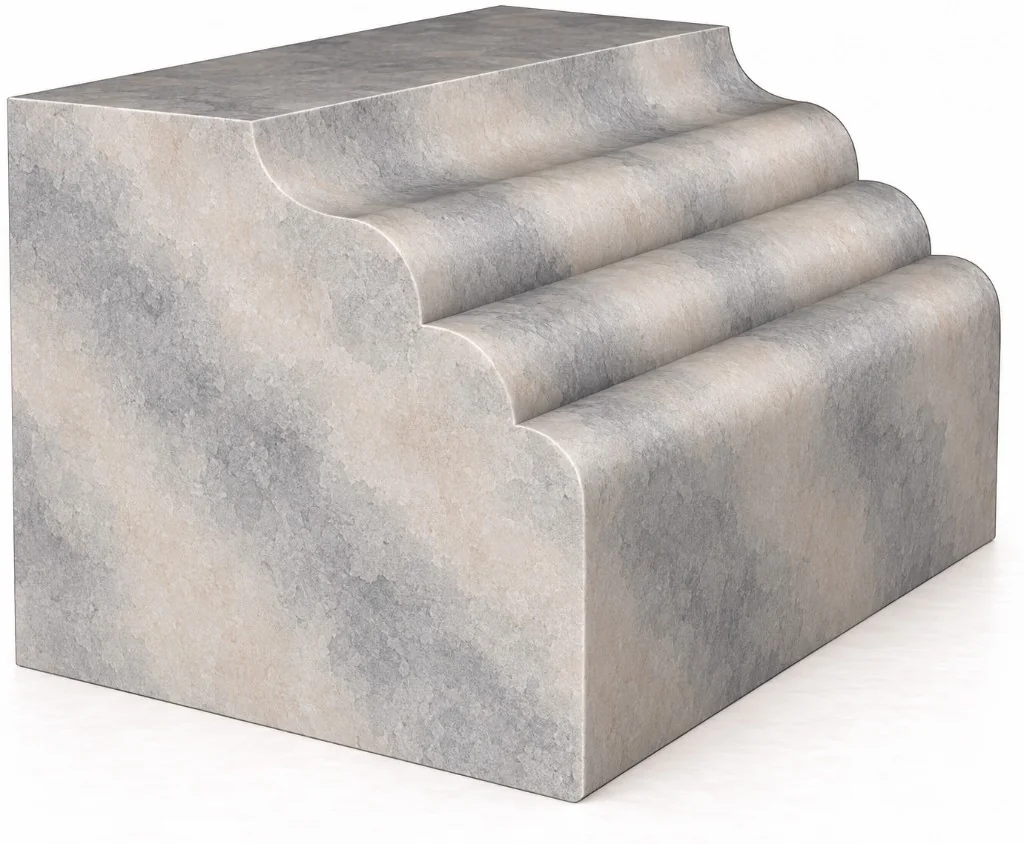 Ogee over Eased edge profile